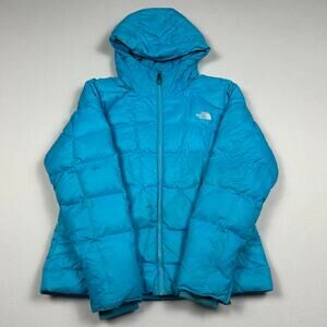 The North Face Blue 550 Puffer Jacket